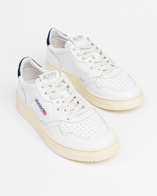 26SS 오트리 메달리스트 로우 스니커즈 AULM LL12 WHT SPACE Blue - AUTRY