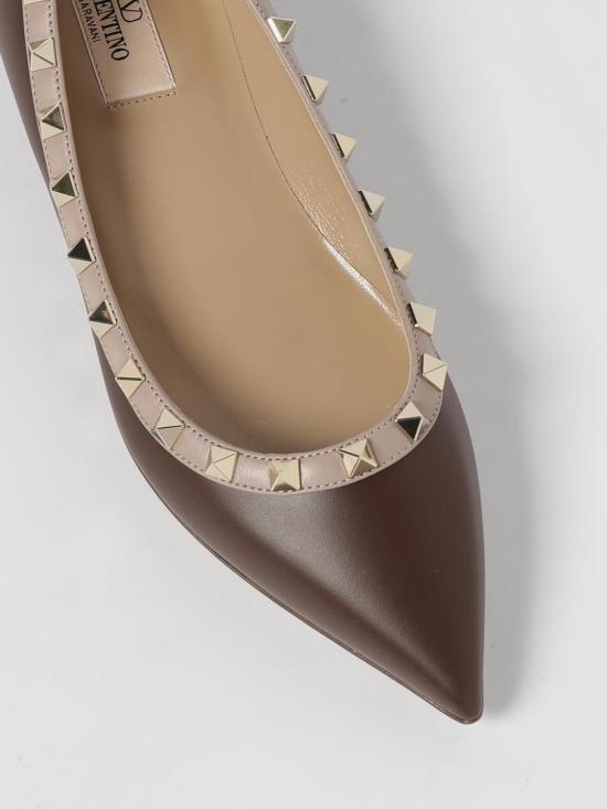 25FW 발렌티노 가라바니 플랫 슈즈 7W2S0403VOD CUW Coffee - VALENTINO GARAVANI