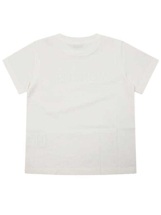 26SS [키즈] 몽클레어 티셔츠 L19548C0001089 034 BIANCO - MONCLER