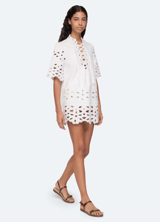  씨뉴욕 비치용품 씨 니 레일라 커버업 화이트