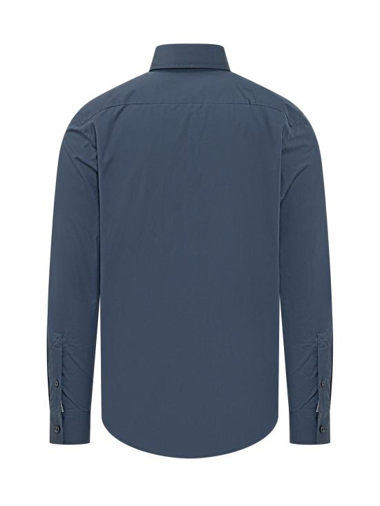 26SS 버버리 긴팔 셔츠 8122006 B4382 DARK GRAPHITE BLUE - BURBERRY