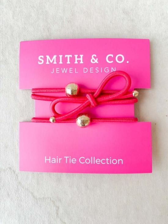  Smith and Co. Design 헤어 액세서리 스미스앤코 디자인 리본 & 보우 헤어 타이 세트