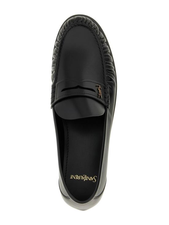 26SS 생로랑 로퍼 820618 AAELH1000 Black - SAINT LAURENT