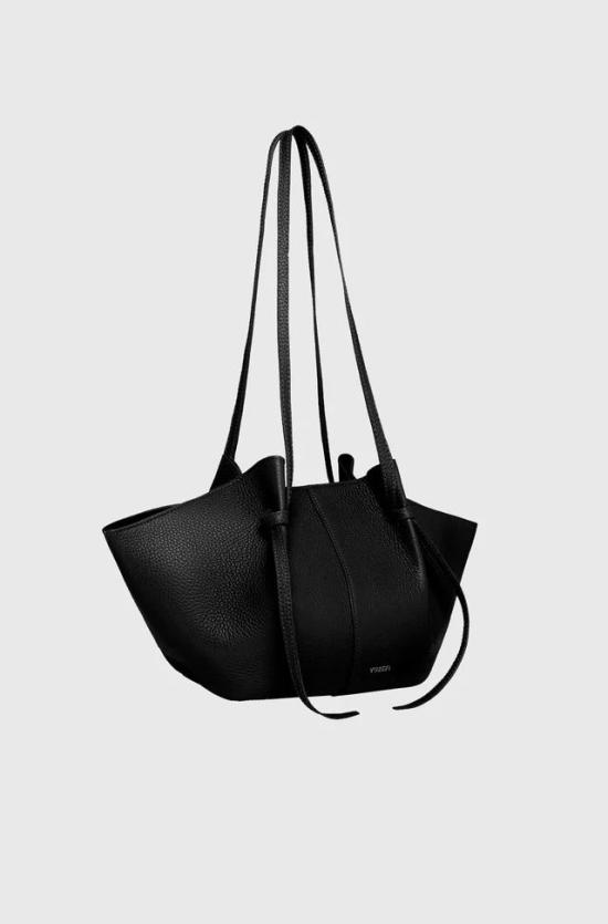 26SS 유제피 숄더백 YZFMS26L034 BLACK LEATHER - YUZEFI