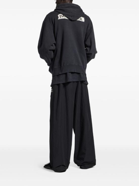 26SS 발렌시아가 스웨터 850338TTVL7 1041 BLACK - BALENCIAGA