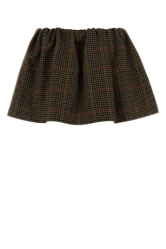 26SS 미우미우 숏 스커트 MG2594SOOO181J F0040 CHECKED - MIU MIU