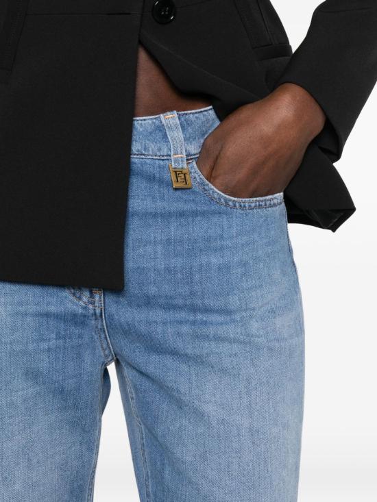 26SS 엘리자베타프랜치 스트레이트 팬츠 PJ21I61E2192 CLEAR BLUE - ELISABETTA FRANCHI