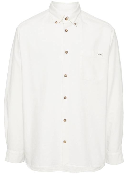 26SS 아페쎄 긴팔 셔츠 COHAHH12599AAC WHITE