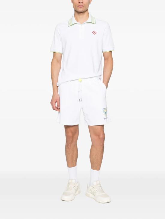 26SS 카사블랑카 반팔 티셔츠 MSP26JTP25001 WHITE - CASABLANCA