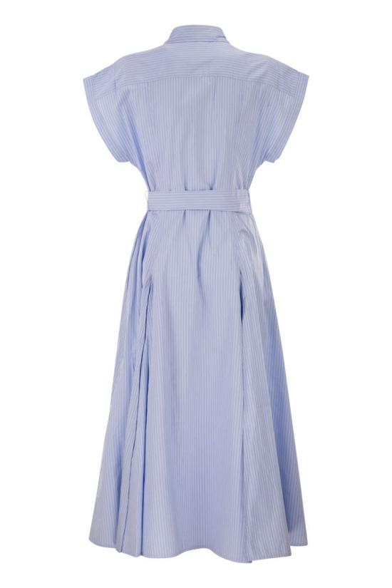 26SS 폴로 랄프로렌 미디 원피스 211A96363 001 LIGHT BLUE - POLO RALPH LAUREN