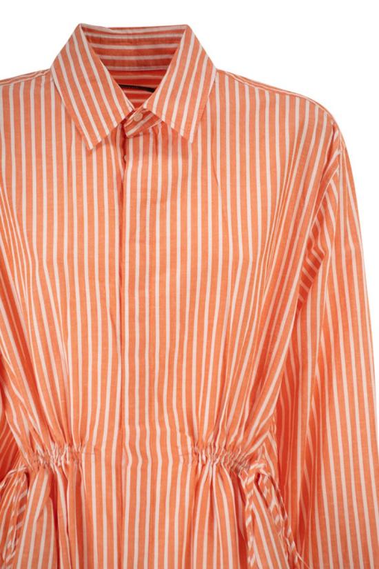 26SS 폴로 랄프로렌 미디 원피스 211A96364 001 ORANGE - POLO RALPH LAUREN