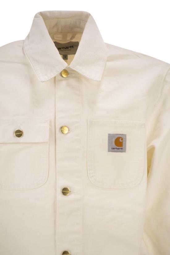  칼하트 WIP 디어본 캔버스 미시건 초어 코트 I031519 0DJ02 WHITE - CARHARTT WIP