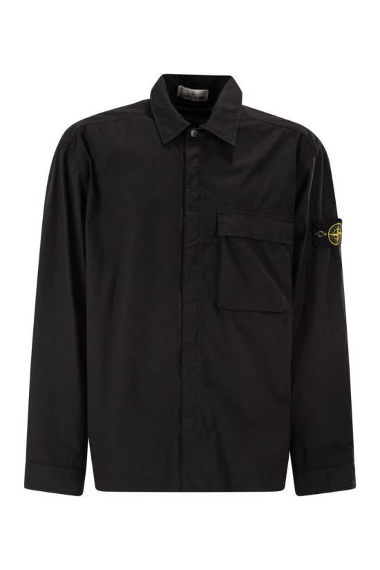 26SS 스톤 아일랜드 긴팔 셔츠 L1S151200032S0003 V0029 BLACK