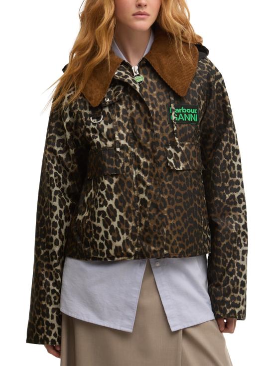  바버 X 가니 자켓 LWX1529 LWXBK11 ANIMALIER - BARBOUR X GANNI