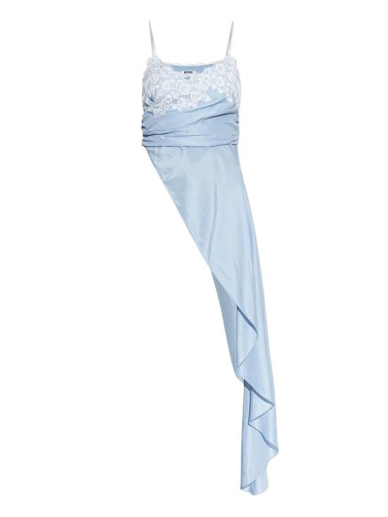 26SS 모스키노 반팔 티셔츠 08010545 0304 AZURE