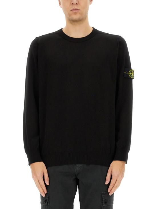  스톤 아일랜드 스웨터 5100053 S00B2V0029 BLACK - STONE ISLAND