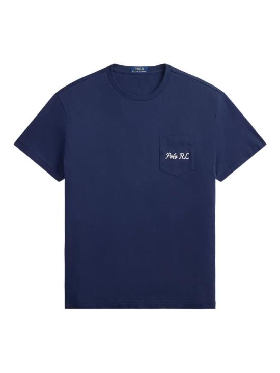 26SS 폴로 랄프로렌 반팔 티셔츠 710B16610 001 BLUE