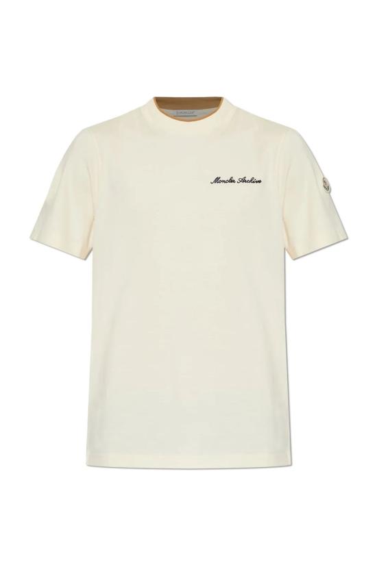 26SS 몽클레어 반팔 티셔츠 L10918C0001589AYY 060 NUDE NEUTRALS