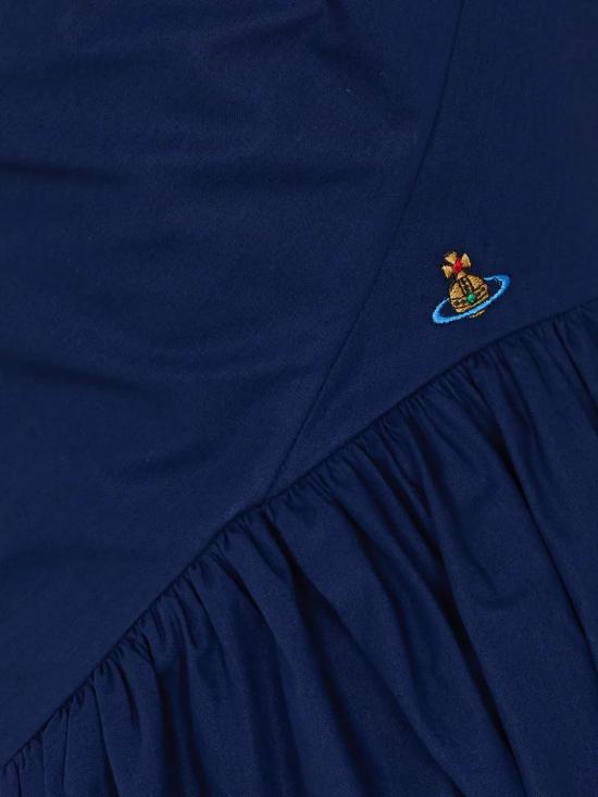 26SS 비비안웨스트우드 미디 원피스 1101039HW009Q K410 BLUE - VIVIENNE WESTWOOD