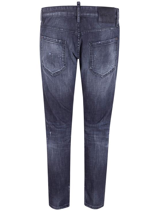 26SS 디스퀘어드2 스트레이트 팬츠 S74LB1912S30357 900 BLACK - DSQUARED2