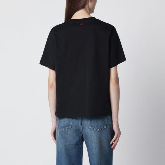 26SS 빅토리아 베컴 반팔 티셔츠 1424JTS005949ACO BLK BLACK - VICTORIA BECKHAM