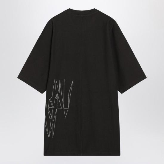 26SS 릭오웬스 몽클레어 반팔 티셔츠 MU01F8C0489B7R 256 BROWN - RICK OWENS MONCLER