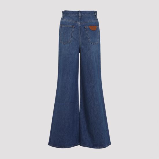 26SS 끌로에 스트레이트 팬츠 CH24ADP12150402 BLUE - CHLOE