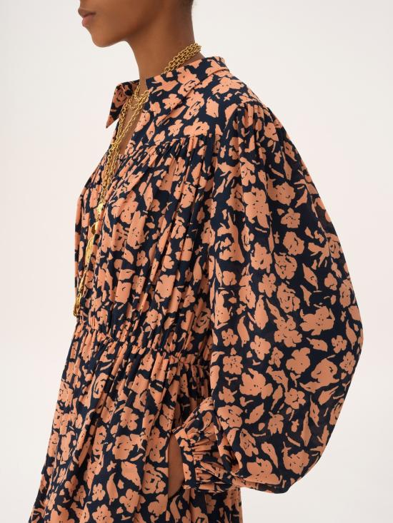 26SS 끌로에 미디 원피스 CH26SRO253079B0 MULTICOLOUR - CHLOE