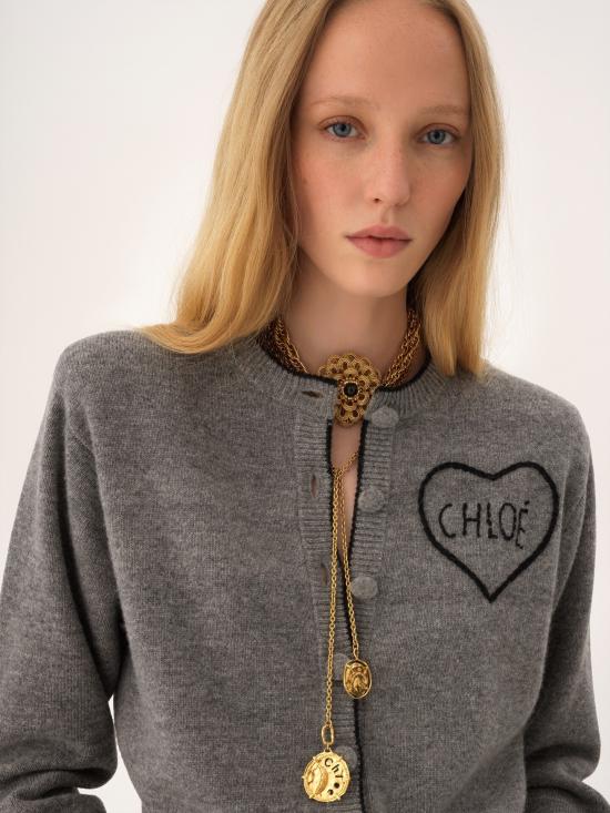 26SS 끌로에 스웨터 CH26SMC08710012 GREY - CHLOE