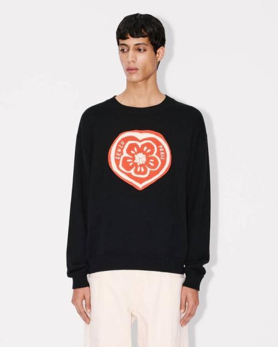 26SS 겐조 스웨터 FG55PU7843LN99J BLACK - KENZO