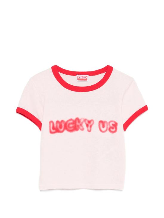 26SS 겐조 반팔 티셔츠 FG52TS0124SK34 PINK