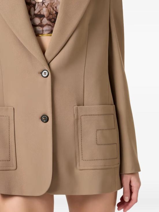 26SS 엘리자베타프랜치 수트 자켓 GI21961E2 229 BROWN - ELISABETTA FRANCHI