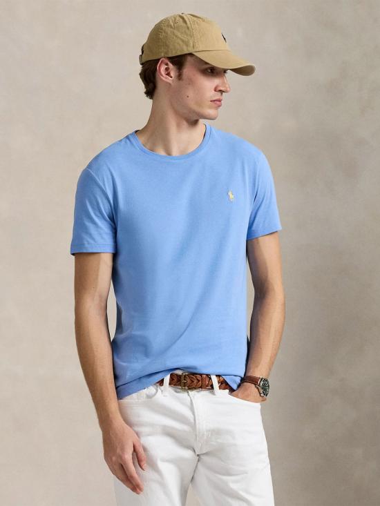 26SS 폴로 랄프로렌 반팔 티셔츠 710671438 454 BLUE - POLO RALPH LAUREN