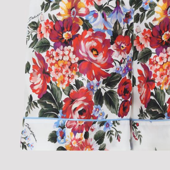 26SS 돌체앤가바나 스트레이트 팬츠 FTC42TIS11I HA5ZO WHITE - DOLCE & GABBANA