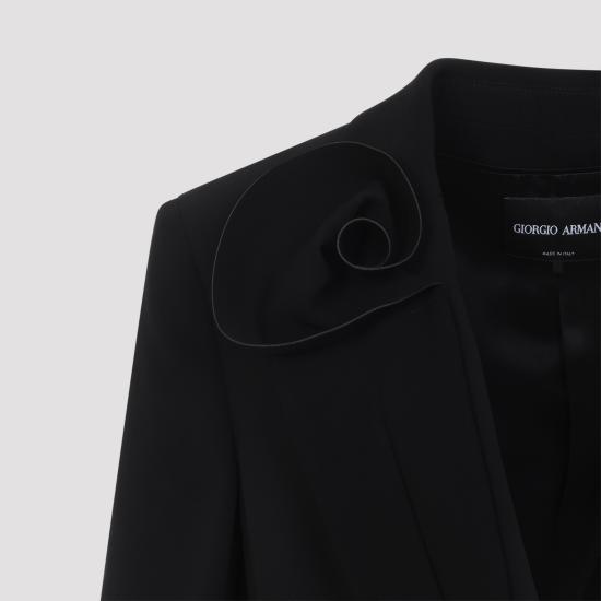 26SS 조르지오 아르마니 수트 자켓 GW002454TE10071 UC001 BLACK - GIORGIO ARMANI