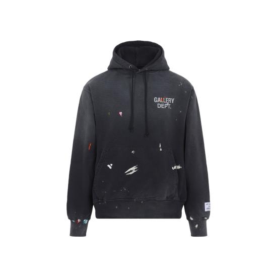 26SS 갤러리 디파트먼트 후드 티셔츠 GPH50044 VINTAGE BLACK