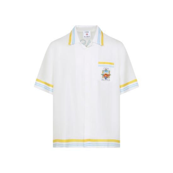 26SS 카사블랑카 긴팔 셔츠 MSS26SH00304 WHITE