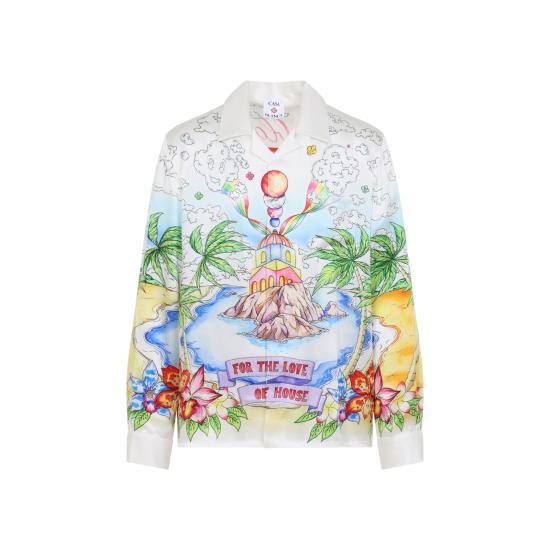 26SS 카사블랑카 긴팔 셔츠 MSS26SH00602 BETTER MULTICOLOUR