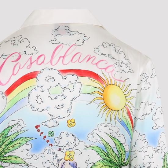 26SS 카사블랑카 긴팔 셔츠 MSS26SH00602 BETTER MULTICOLOUR - CASABLANCA