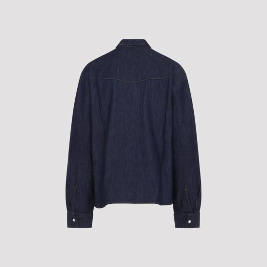 26SS 케이트 셔츠 1184923040W923 040 BLUE - KHAITE