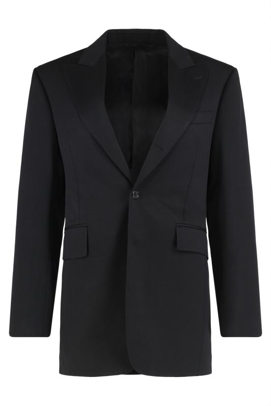  셀린느 다이애그널 울 콜론 재킷 RV15G092D38NO black