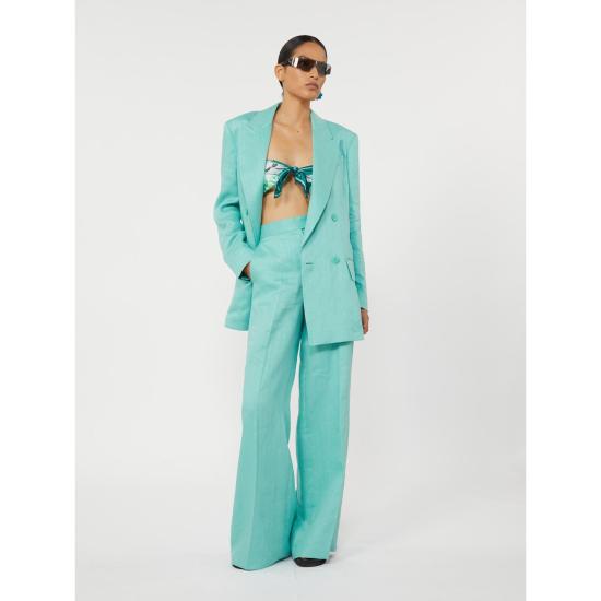 26SS 막스마라 스트레이트 팬츠 2611131012600001 WATER - MAX MARA