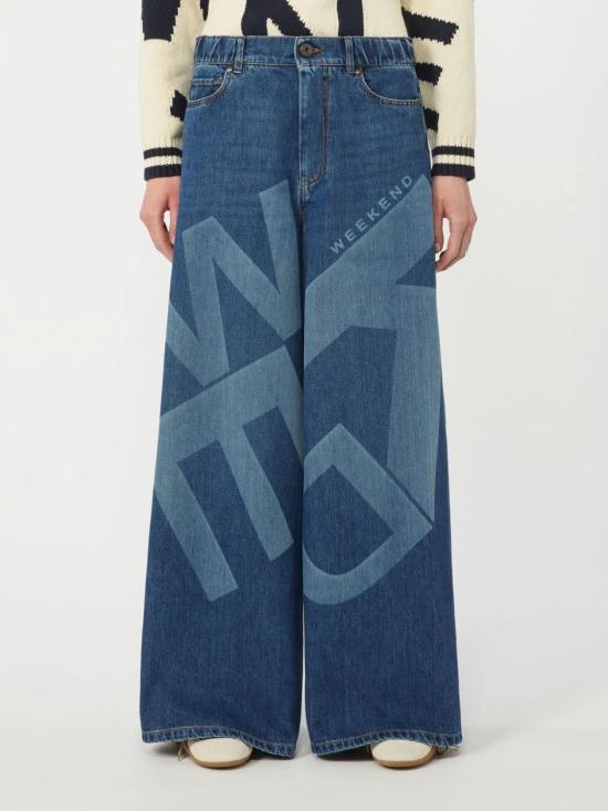 26SS 위켄드막스마라 스트레이트 팬츠 2615181011600030 NAVY - WEEKEND MAX MARA