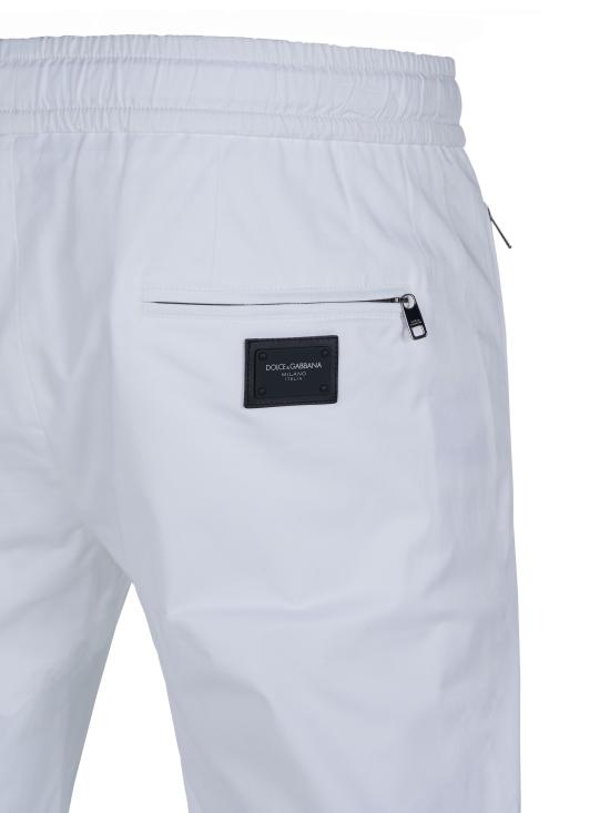  돌체앤가바나 트레이닝/조거 팬츠 GYACET FUFIS WHITE - DOLCE & GABBANA