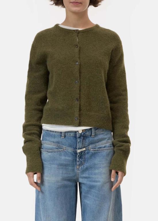  클로즈드 가디건 크루 카디건 스웨터 - CLOSED