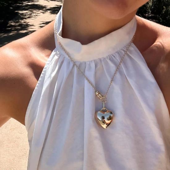  탯치 목걸이/팬던트 Thatch Aurelie 퍼피 하트 비즈 목걸이 - THATCH