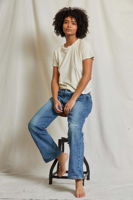  퍼펙트 화이트 티 반팔 티셔츠 할리 티 - PERFECT WHITE TEE