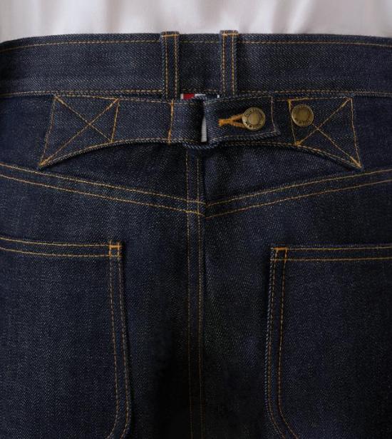 26SS 톰브라운 셀비지 데님 5-포켓 팬츠 FTC509UF1101 415 NAVY - THOM BROWNE