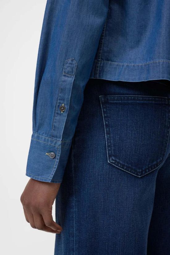  클로즈드 블라우스 크롭 데님 - CLOSED