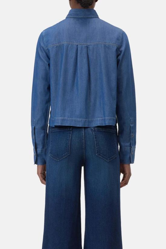  클로즈드 블라우스 크롭 데님 - CLOSED